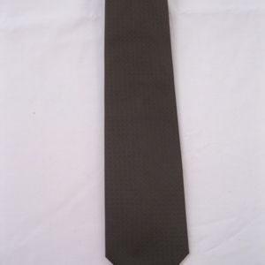 Gino di Milano silk tie, dk. brown, OS